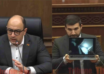 Երևի ուզում էր ցույց տալ, որ MacBook ունի Վահագն Ալեքսանյանը. Մամիջանյան. տեսանյութ