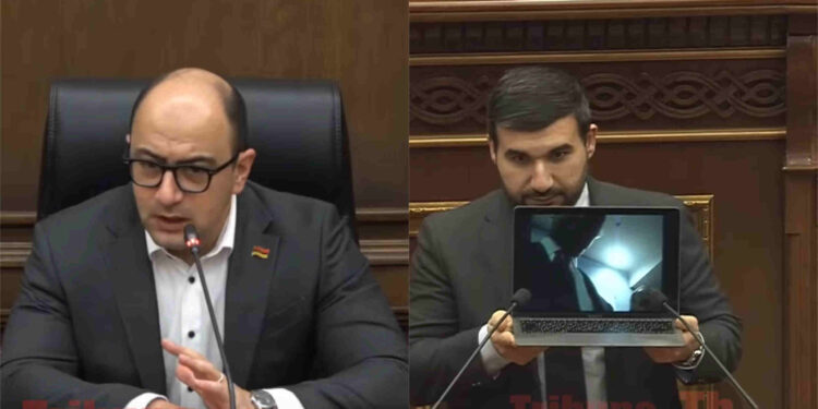 Երևի ուզում էր ցույց տալ, որ MacBook ունի Վահագն Ալեքսանյանը. Մամիջանյան. տեսանյութ