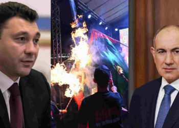 «Նիկոլն Ալիևի կողմից Արցախի դրոշը ոտքի տակ գցելը չի դատապարտում, բայց Ադրբեջանի դրոշի այրումը հայ երիտասարդների կողմից դատապարտում է». Շարմազանով