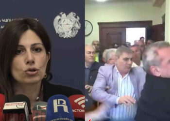 Թաղապետն ուղիղ եթերում մարդ է ծեծում. նախարարի արձագանքը՝ դաժան ծեծին. տեսանյութ