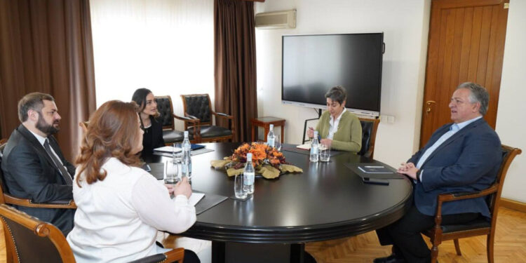 Պապոյանը Նուբար Աֆեյանի հետ քննարկել է պետություն-մասնավոր հատվածի համագործակցության շրջանակներում մասնավոր ներդրումային ֆոնդ ստեղծելու հայեցակարգը