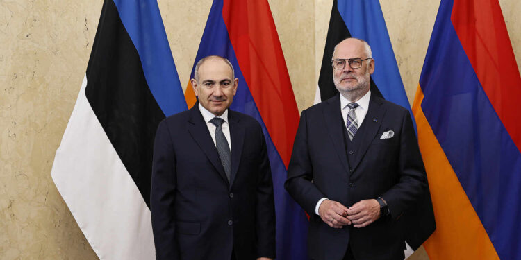 Փաշինյանն ու Էստոնիայի նախագահը քննարկել են Հայաստան-Ադրբեջան խաղաղության գործընթացը