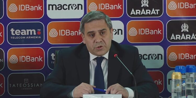 ՀՖՖ նախագահ Արմեն Մելիքբեկյանի մամուլի ասուլիսը. ՈՒՂԻՂ