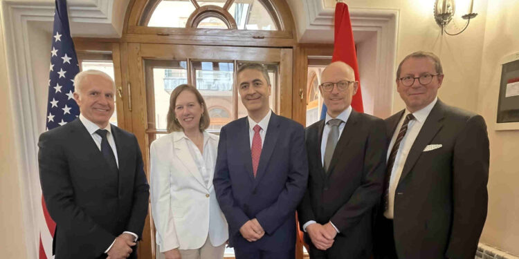 Դեսպան Քվինը Westinghouse ընկերության ներկայացուցիչների հետ քննարկել է Հայաստանի միջուկային էներգետիկայի ոլորտը