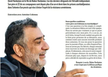 Ադրբեջանը ցանկանում է ողջ հայությանը ցույց տալ, թե ինչ կարող են անել մեզ հետ. Ռուբեն Վարդանյանի որդու հարցազրույցը՝ LE SPECTACLE DU MONDE-ին