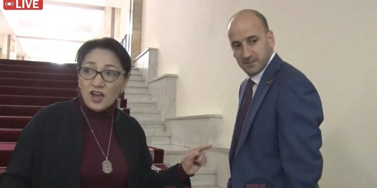 Վեճ՝ ԱԺ միջանցքում Սիսակ Գաբրիելյանի հետ. ով ինչքան աշխատավարձ է ստանում. տեսանյութ