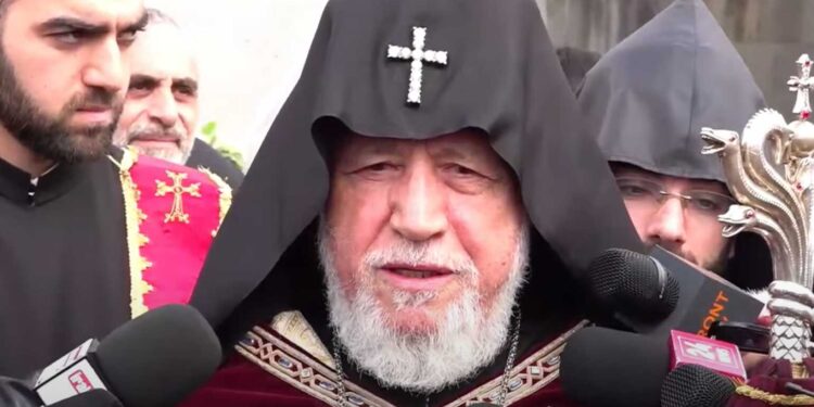 «Այսօր ոգեկոչում ենք Հայոց ցեղասպանության 110-րդ տարելիցը՝ արցախյան կորուստների ցավը մեր սրտում». Վեհափառ