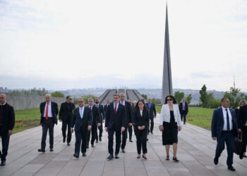 Վրաստանի նախագահն այցելել է Ծիծեռնակաբերդ