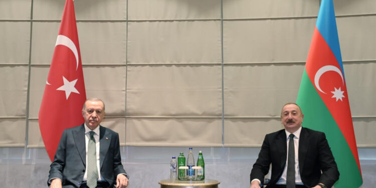 Թուրքիայի նախագահը Արցախում է. սկսվել են Ալիև-Էրդողան բանակցությունները