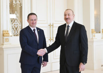 Ալիևն ընդունել է Բելառուսի վարչապետ Տուրչինին