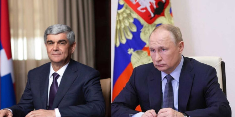 «Հուսով ենք՝ Ձեր միջնորդությամբ Ղարաբաղի հայերը կվերադառնան իրենց պատմական հայրենիք». Վիտալի Բալասանյանը դիմել է Պուտինին