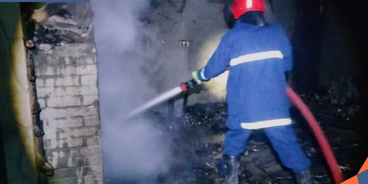 Հրդեհ՝ Մերձավան գյուղում