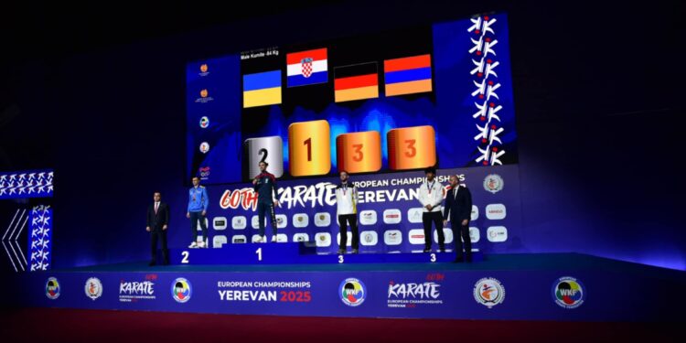 Գոռ Ներսիսյանը նվաճեց բրոնզե մեդալ. Երեւանում անցկացվում է Եվրոպայի կարատեի մեծահասակների 60-րդ առաջնությունը