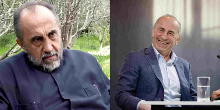 «Բոլոր նախագահների մեջ ես պաշտպանում եմ Ռոբերտ Քոչարյանին, բայց իդեալականն ու՞ր, նա ու՞ր». Միքայել Սրբազան