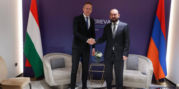 Միրզոյանը և Հունգարիայի ԱԳ նախարարը քննարկել են ՀՀ-ԵՄ համագործակցության առաջնահերթությունները և գործընկերության խորացմանն ուղղված համատեղ քայլերը