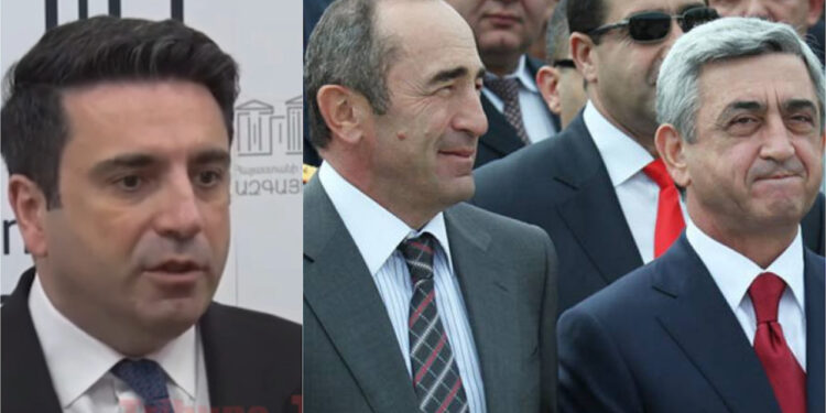 Քաղաքական երկվորյակ եղբայրներ են Սերժ Սարգսյանն ու Ռոբերտ Քոչարյան. Ալեն Սիմոնյան. տեսանյութ