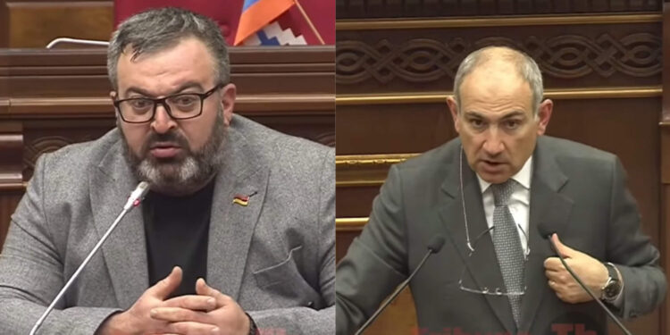 Պատը չի ճաքել, նե՛րկն ա ճաքել, ձեր սուր աչքին մեռնեմ. Փաշինյանը՝ Գառնիկ Դանիելյանին. տեսանյութ