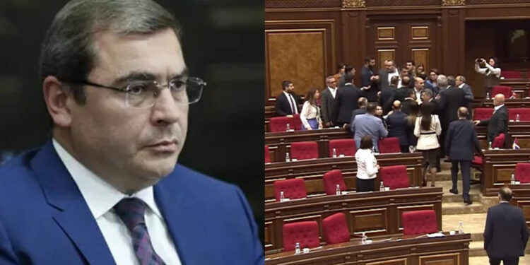 «Հարգելի ընդդիմություն, նման խորհրդարանում ինստիտուցիոնալ ներկայությունից հրաժարվելը հուսահատության ժեստ չէ, այլ կարևոր ռազմավարական քայլ՝ քաղաքական տարածքը վերակազմակերպելու համար». Դավիթ Անանյան