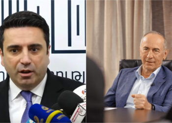 Ռոբերտ Քոչարյանը մարդասպան է, թալանչի է, ձեռքերն արյան մեջ են․ Ալեն Սիմոնյան. տեսանյութ