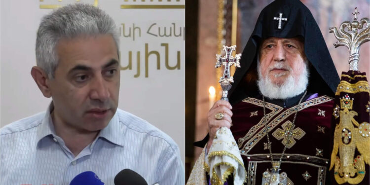 Եկեղեցին պիտի ոտքի կանգնի, առաջադրի վեհափառին. Էդգար Ղազարյան