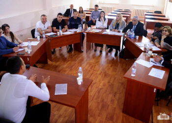 ՆԳ նախարարը հետևել է ապագա պարեկների ընդունելության գործընթացին