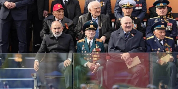 Պուտինը Հայրենական մեծ պատերազմում հաղթանակի 80-ամյակի կապակցությամբ շնորհավորական ուղերձ է հղել Փաշինյանին