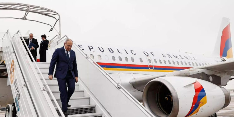 Փաշինյանն աշխատանքային այցով մեկնել է ՌԴ