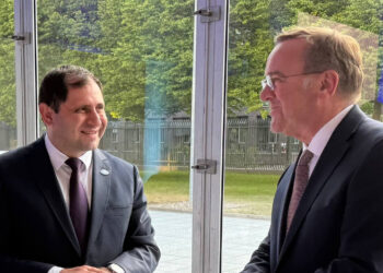 Սուրեն Պապիկյանը գերմանացի պաշտոնակցի հետ քննարկել է պաշտպանության ոլորտում համագործակցության ընթացքը և զարգացման հեռանկարները