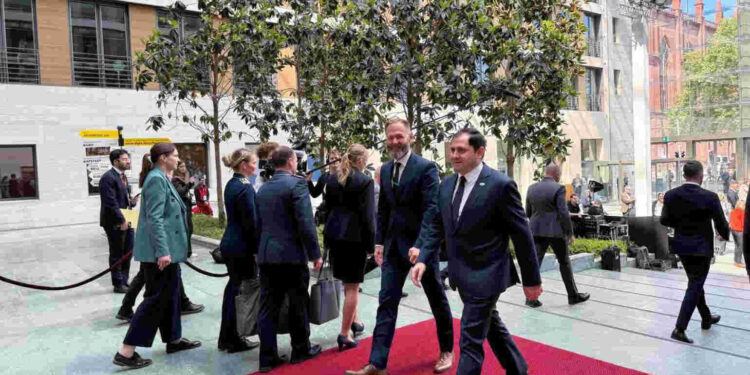 Պապիկյանը Բեռլինում մասնակցել է ՄԱԿ-ի խաղաղապահության նախարարական հանդիպման բացման պաշտոնական արարողությանը