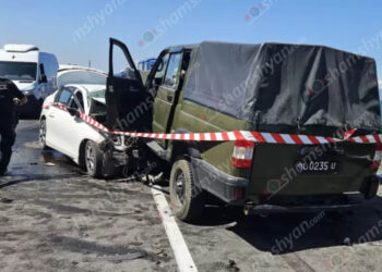 Սևան-Մարտունի-Գետափ ավոճանապարհին բախվել են ՀՀ ՊՆ հաշվեկշռում հաշվառված «UAZ Patriot»-ը և «Kia»-ն, կա 1 զոհ, 3 վիրավոր