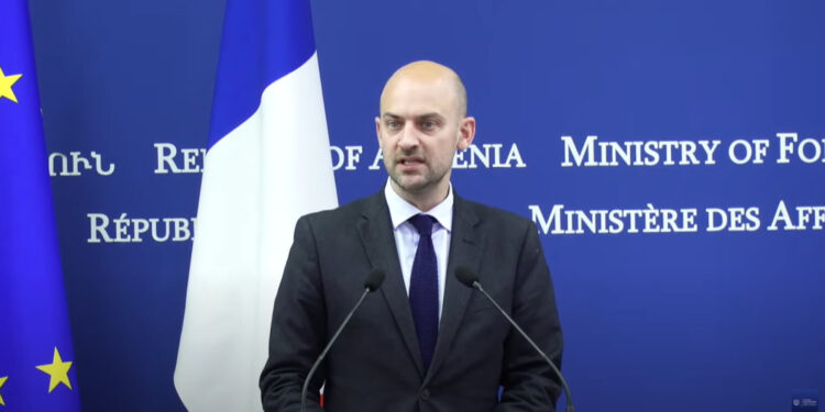 «Ֆրանսիան շարունակում է մնալ Լեռնային Ղարաբաղից տեղահանվածների, նաև Հայաստանի կողքին, Գորիսում հյուպատոսություն ենք բացելու». Ֆրանսիայի ԱԳ նախարար