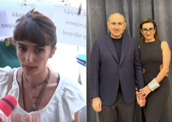 Խորհուրդ՝ ծնողներին. հեռու՛ պահեք երեխային էկրանից, երբ երևում են Նիկոլն ու իր կինը. ցուցարար. տեսանյութ