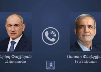Փաշինյանը և Իրանի նախագահը քննարկել են տարածաշրջանային անվտանգությանն առնչվող հարցեր