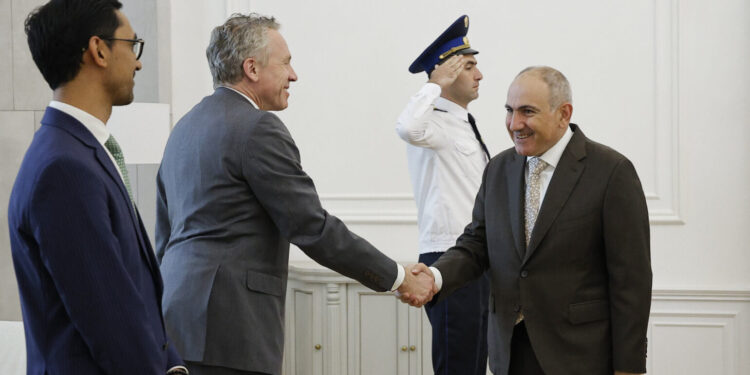 Փաշինյանն ընդունել է Արժույթի միջազգային հիմնադրամի հայաստանյան առաքելության նորանշանակ ղեկավարին