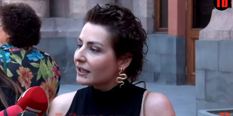 Ինչպե՞ս դուրս չեք գալիս, ուրիշ երկրում երջանիկ չեք լինի. ցուցարար. տեսանյութ