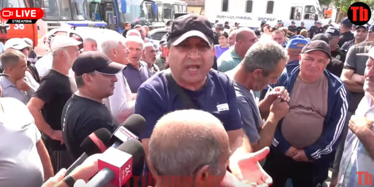 Զորքով խի՞ եք եկել, մե՞նք էլ ֆորմա հագնենք, որ իմանաք որը որից հետո ա. ցուցարար. տեսանյութ