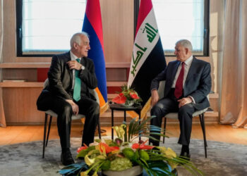 Վահագն Խաչատուրյանն Իրաքի նախագահի հետ քննարկել է տարածաշրջանային զարգացումներին, խաղաղությանն ու կայունությանը վերաբերող հարցեր