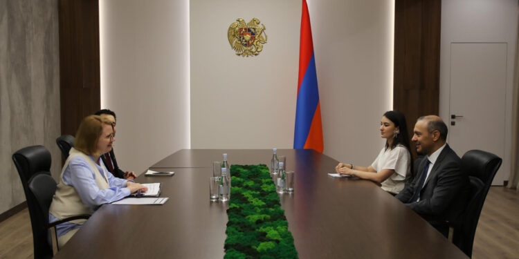 ԱԽ քարտուղարն ընդունել է Գերմանիայի դեսպանին