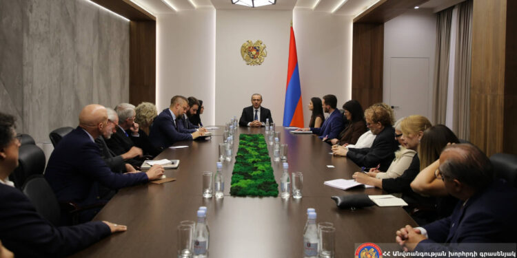 Արմեն Գրիգորյանը «Save Armenia» հուդայա-քրիստոնեական միության պատվիրակությանը ներկայացրել է Հայաստան-Ադրբեջան հարաբերությունների կարգավորման գործընթացի վերջին զարգացումները
