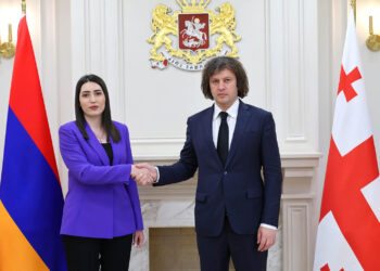 Արփինե Սարգսյանն ու Վրաստանի վարչապետը ընդգծել են Հարավային Կովկասում կայուն խաղաղության բացառիկ կարևորությունը