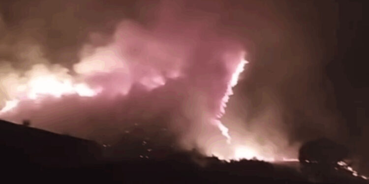 Խոշոր հրդեհ է բռնկվել օկուպացված Արցախում