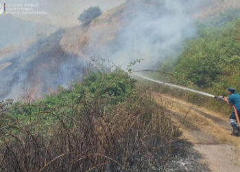 Հրշեջ-փրկարարներն օպերատիվորեն արձագանքել են խոտածածկ տարածքներում բռնկված հրդեհներին