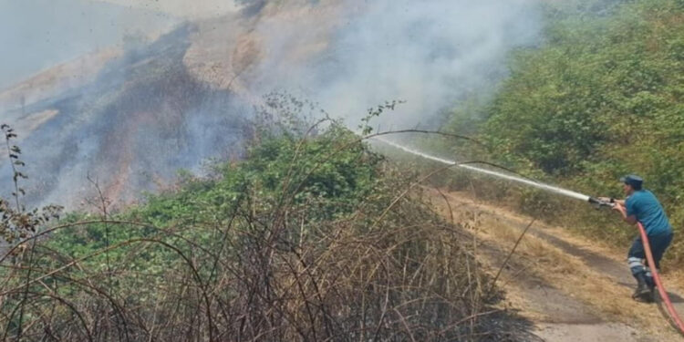 Հրշեջ-փրկարարներն օպերատիվորեն արձագանքել են խոտածածկ տարածքներում բռնկված հրդեհներին