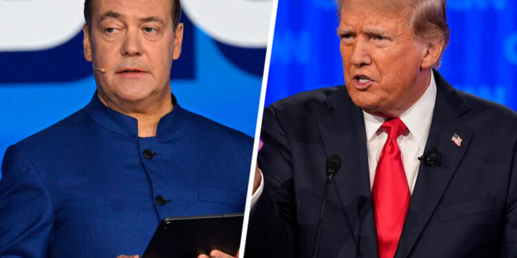 «Ասեք Մեդվեդևին՝ Ռուսաստանի ձախողված նախկին նախագահին, որ հետևի իր խոսքերին, նա մտնում է շատ վտանգավոր տարածք». Թրամփ