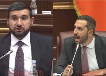 Վահագն Ալեքսանյանի և Ռուբինյանի միջև ԱԺ-ում լարված միջադեպ տեղի ունեցավ. տեսանյութ