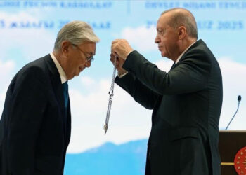 Էրդողանը Տոկաևին պարգևատրել է Թուրքիայի բարձրագույն շքանշանով