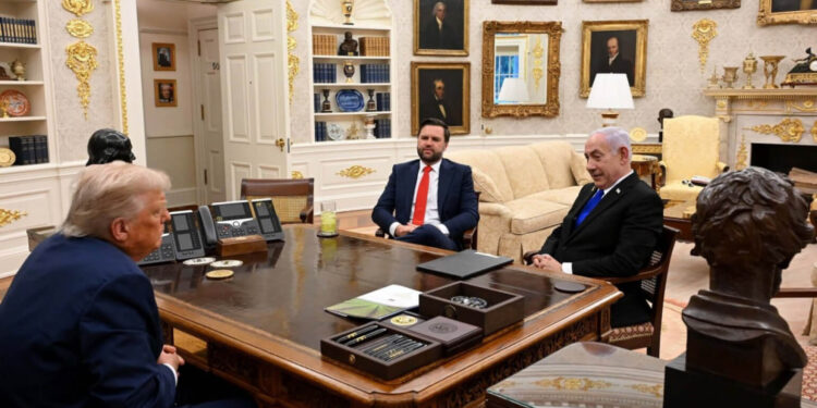 Սպիտակ տանը Թրամփի և Նեթանյահուի հանդիպումը տևել է 90 րոպե