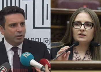 Բա դու ինչի՞ բանտում չես. Ալեն Սիմոնյանը՝ Քրիստինե Վարդանյանին. տեսանյութ