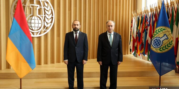 Միրզոյանը հանդիպել է Քիմիական զենքի արգելման կազմակերպության գլխավոր քարտուղարի հետ