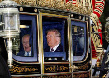 Չարլզ III թագավորը Թրամփին հանդիսավոր կերպով ընդունել է Վինձորի ամրոցում